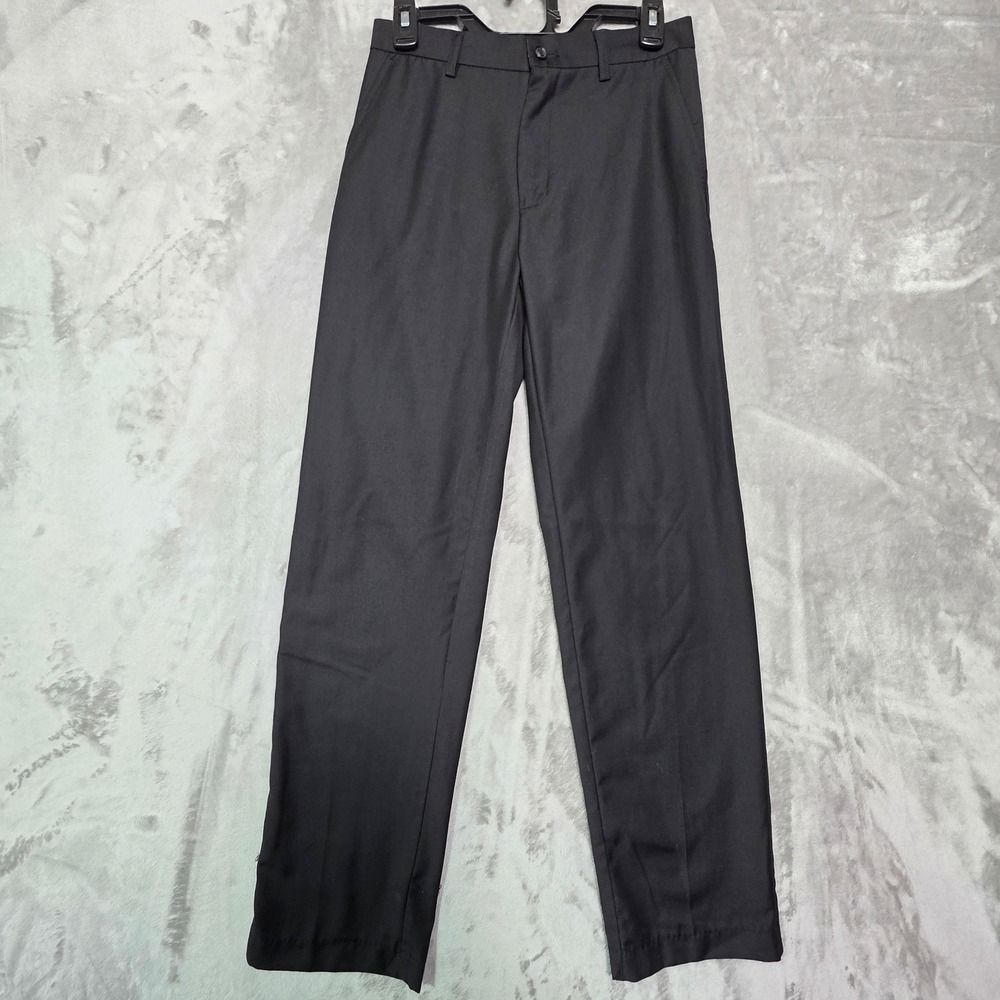 Kids World of USA Boys Black Dress Pants Size 16 Formal Trousers LILP2024E